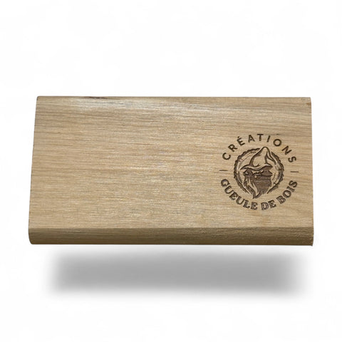 Aromatiseur voiture bois parfum Barber Shop - Créations Gueule de Bois