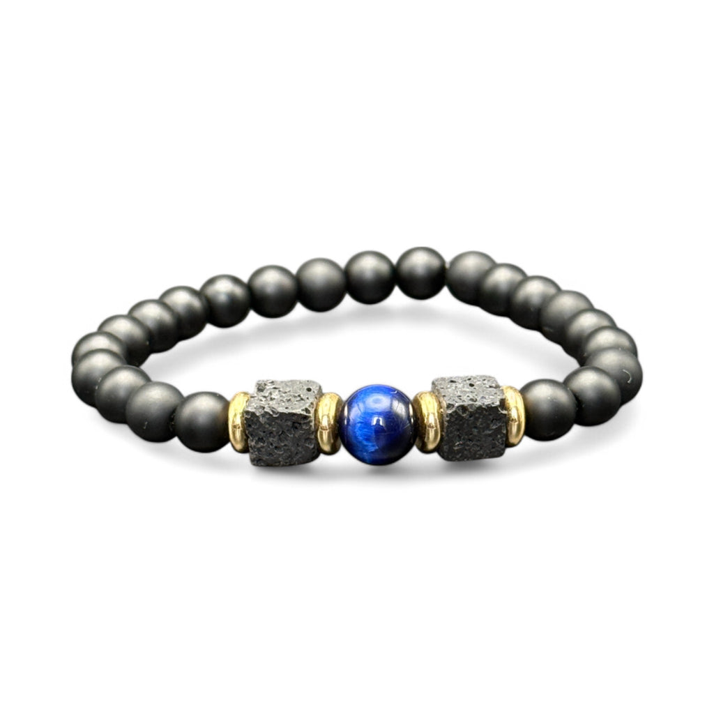 Bracelet artisanal Merlin Lumière d'Avalon - Créations Gueule de Bois
