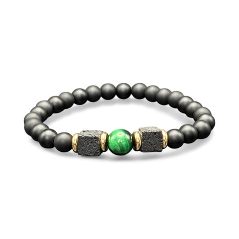 Bracelet artisanal Panoramix Esprit Druidique - Créations Gueule de Bois