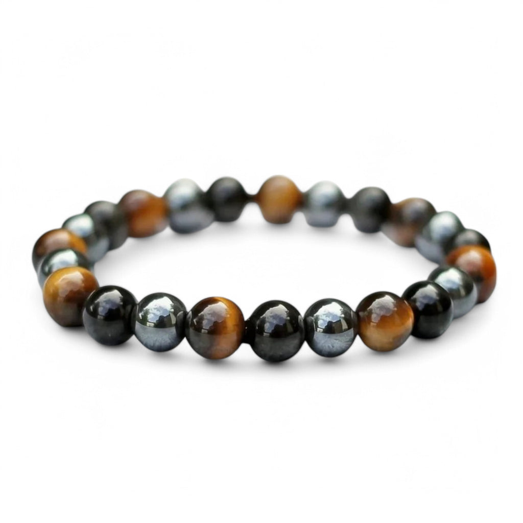 Bracelet artisanal Sentinelle des Ombres - Créations Gueule de Bois