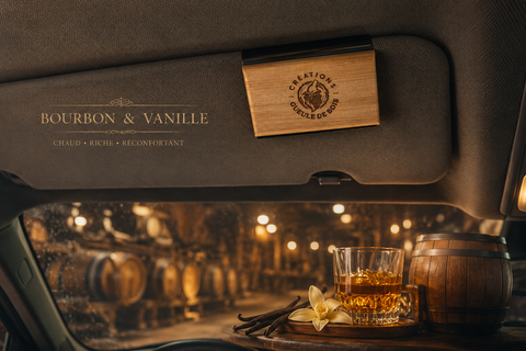 Aromatiseur de voiture - Bourbon & Vanille