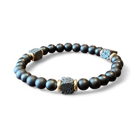 Bracelet "Cœur de Cendre"