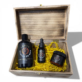 Coffret trio soins barbe bio Leduc - Créations Gueule de Bois