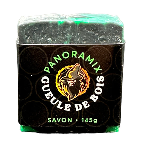 Savon à barbe bio Panoramix, parfum rafraîchissant – Créations Gueule de Bois.