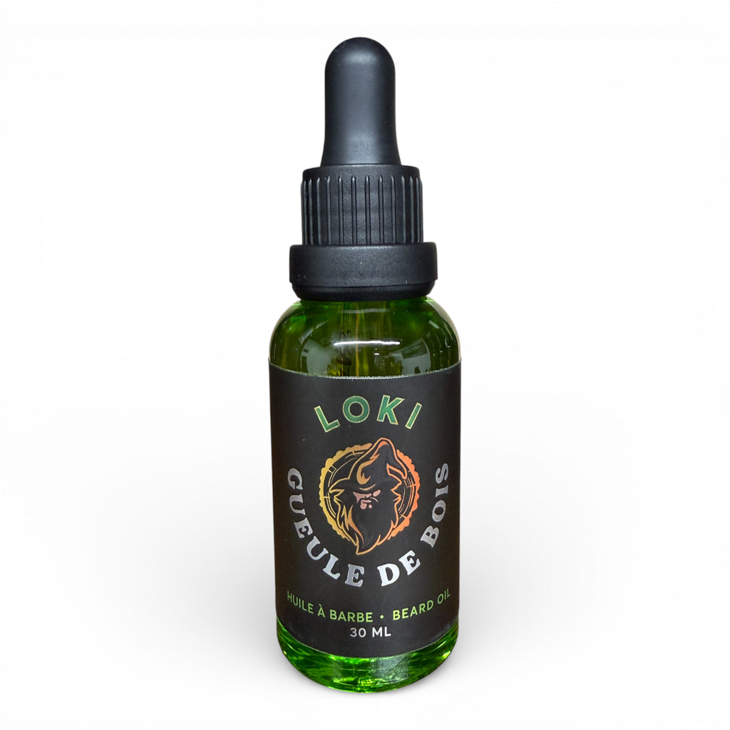 Huile à barbe bio Loki - Créations Gueule de Bois
