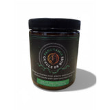 Chandelle de soya 8 oz – Cristaux & mèche de bois crépitante