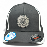 Casquette Flexfit (Team 365) – Patch Classique ou Patch de Cuir Gris