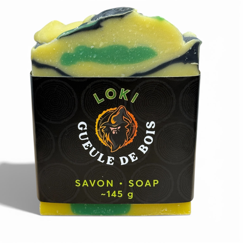 Savon artisanal bio Loki - Créations Gueule de Bois